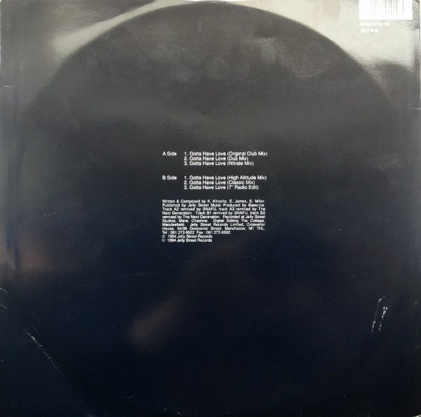 Bassrate - Gotta Have Love | Jelly Street Records (JELT 019) - 2 Bassrate - Gotta Have Love | Jelly Street Records (JELT 019) - 2