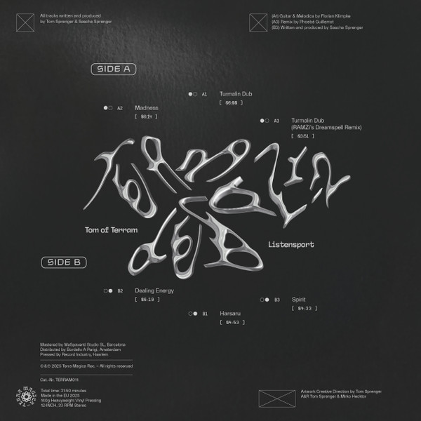Tom of Terram , Listensport - Turmalin Dub | Terra Magica Records (TERRAM011) - 4 Tom of Terram , Listensport - Turmalin Dub | Terra Magica Records (TERRAM011) - 4