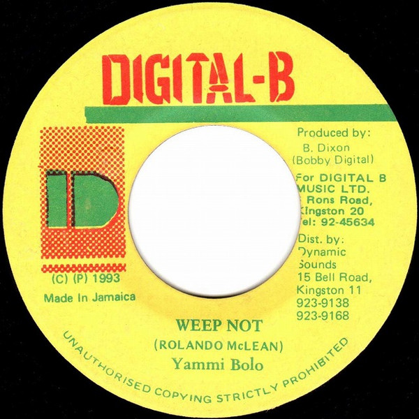 Yami Bolo - Weep Not | Digital-B (none) - main