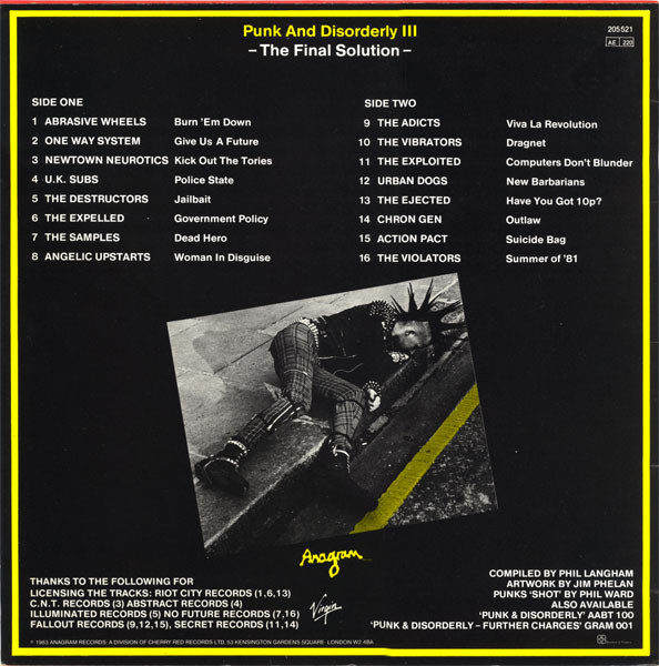 Punk And Disorderly III - The Final Solution