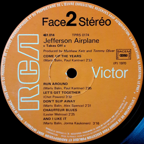 Jefferson Airplane - Takes Off | RCA Victor (461.014) - 4 Jefferson Airplane - Takes Off | RCA Victor (461.014) - 4
