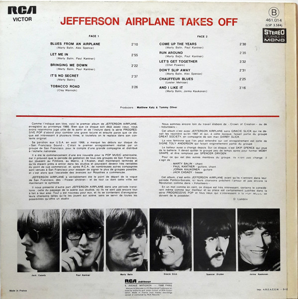 Jefferson Airplane - Takes Off | RCA Victor (461.014) - 2 Jefferson Airplane - Takes Off | RCA Victor (461.014) - 2