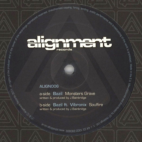 Bazil - Monsters Grave / Soulfire | Alignment Records (ALIGN006)