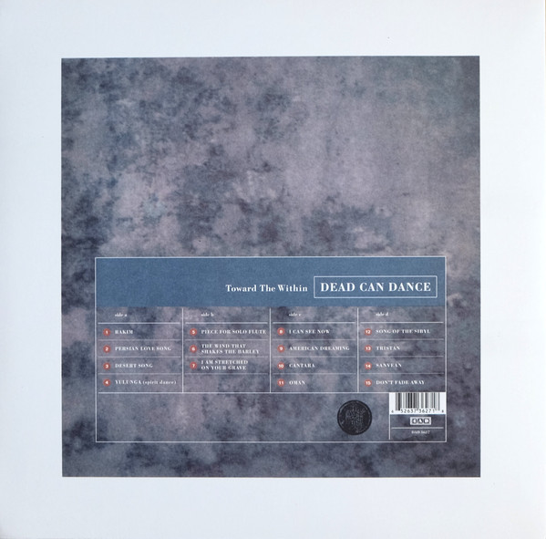 Dead Can Dance - Toward The Within | 4AD (DAD3627) - 2
