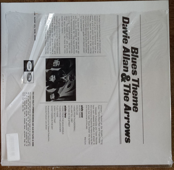 Davie Allan & The Arrows - Blues Theme | Capitol Records (none) - 3 Davie Allan & The Arrows - Blues Theme | Capitol Records (none) - 3