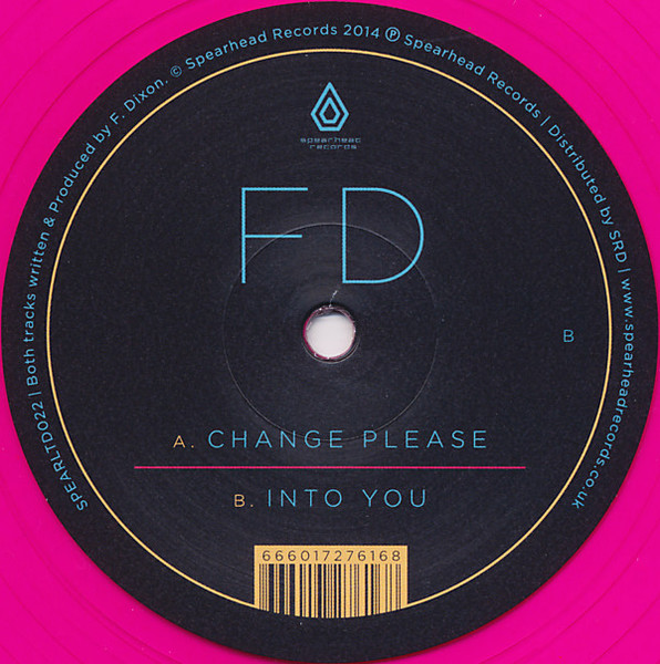 FD - Change Please / Into You | Spearhead Records (SPEARLTD022) - main FD - Change Please / Into You | Spearhead Records (SPEARLTD022) - main