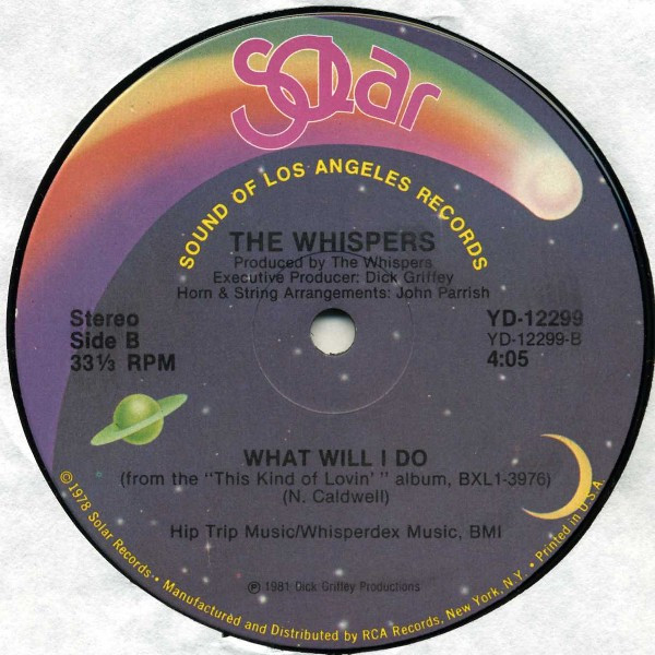 The Whispers - This Kind Of Lovin' | Solar (YD-12299)