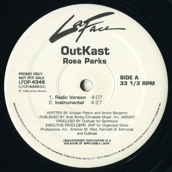 OutKast - Rosa Parks | LaFace Records (LFDP-4349) - main OutKast - Rosa Parks | LaFace Records (LFDP-4349) - main