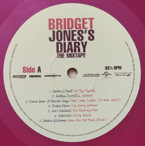 Various - Bridget Jones's Diary - The Mixtape | Universal Music Group (8851916) - 4 Various - Bridget Jones's Diary - The Mixtape | Universal Music Group (8851916) - 4