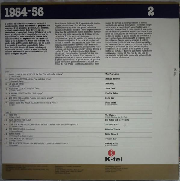 Various - 1954-56 | K-Tel (SKI 5133) - 2