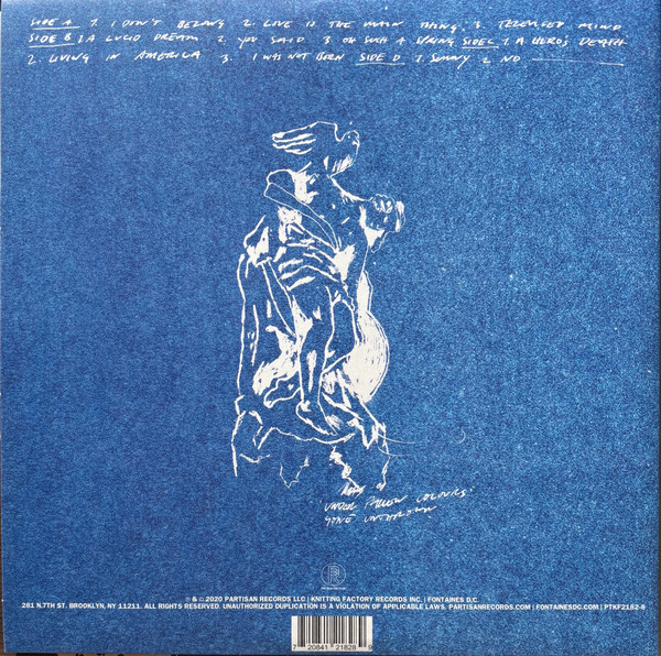 Fontaines D.C. - A Hero's Death | Partisan Records (PTKF2182-8) - 3 Fontaines D.C. - A Hero's Death | Partisan Records (PTKF2182-8) - 3