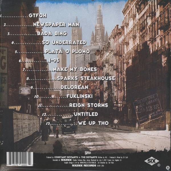 Constant Deviants - Omertà | Six2Six Records (SIX 24) - 2 Constant Deviants - Omertà | Six2Six Records (SIX 24) - 2