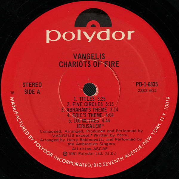 Chariots Of Fire