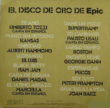 Various - El Disco De Oro De Epic Vol.1 | Epic (EPC 82876) - 2