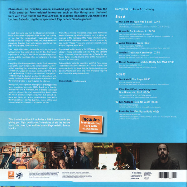 Various - The Rough Guide to Psychedelic Samba | World Music Network (RGNET1331LP) - 2