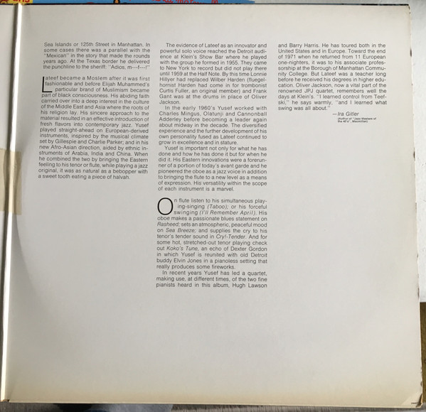 Yusef Lateef - Yusef Lateef | Prestige (PR 24007) - 3