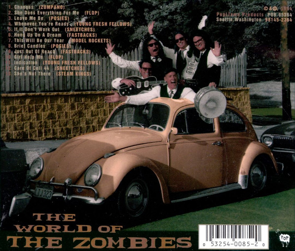 Various - The World Of The Zombies | PopLlama (PLCD-85) - 2