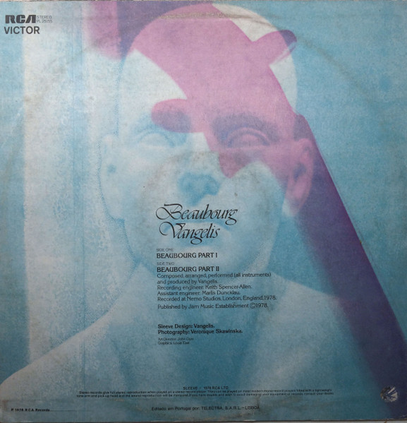 Vangelis - Beaubourg | RCA Victor (PL 25155) - 2
