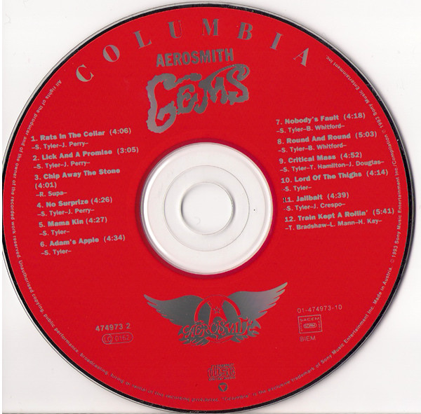 Aerosmith - Gems | Columbia (491236 2) - 4 Aerosmith - Gems | Columbia (491236 2) - 4