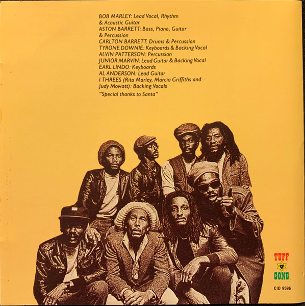 Bob Marley & The Wailers - Uprising [CD] | Island Records (CID 9596) - 2