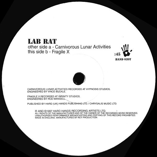 Lab-Rat - Carnivorous Lunar Activities | Hard Hands (HAND 039T) - main
