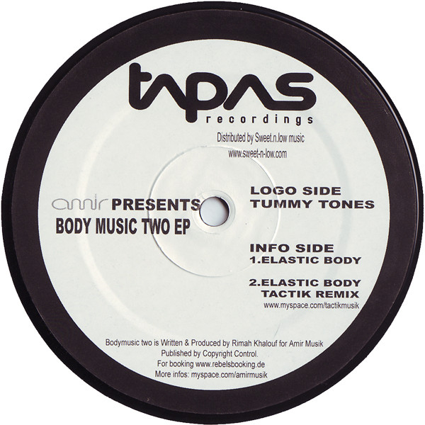 Amir - Body Music Two EP | Tapas Recordings (TAPAS 02)