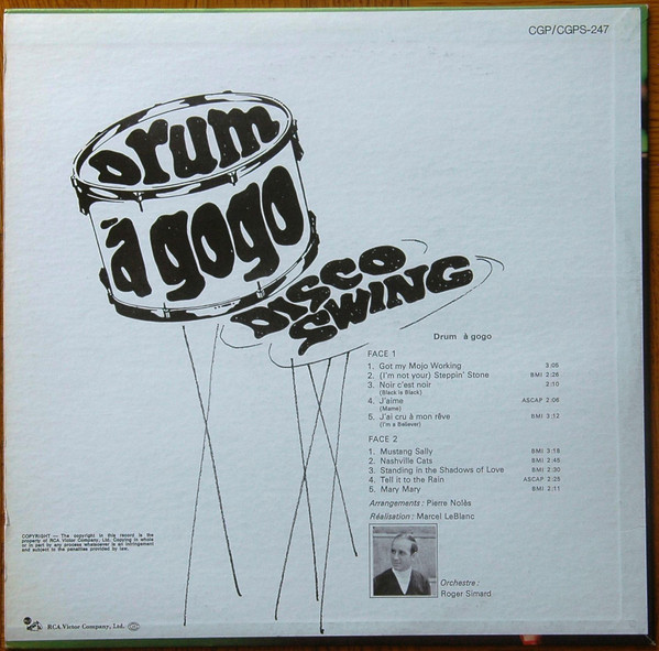 Roger Simard - Drum à Gogo [Vinyl] | RCA Victor (CGPS-247) - 2
