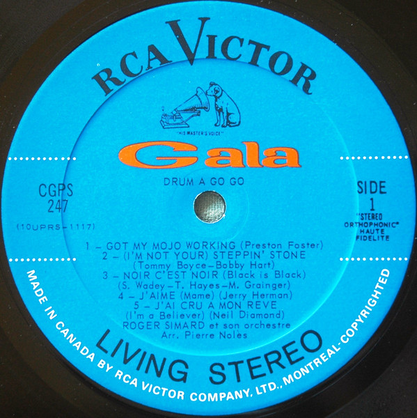 Roger Simard - Drum à Gogo [Vinyl] | RCA Victor (CGPS-247) - 3