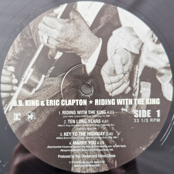 B.B. King & Eric Clapton - Riding With The King | Reprise Records (093624895206) - 4