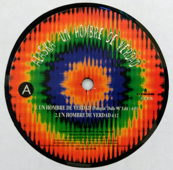 Alaska - Un Hombre De Verdad | Odeon (7243 8 85875 6 3) - 2