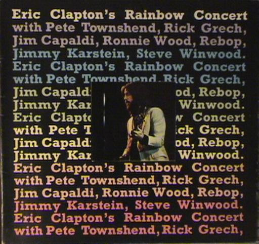Eric Clapton - Eric Clapton's Rainbow Concert | RSO (2479 274) - main Eric Clapton - Eric Clapton's Rainbow Concert | RSO (2479 274) - main