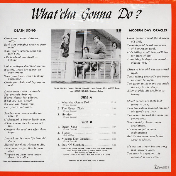 Christopher - What'cha Gonna Do? | Lion Productions (LION LP-101D) - 2