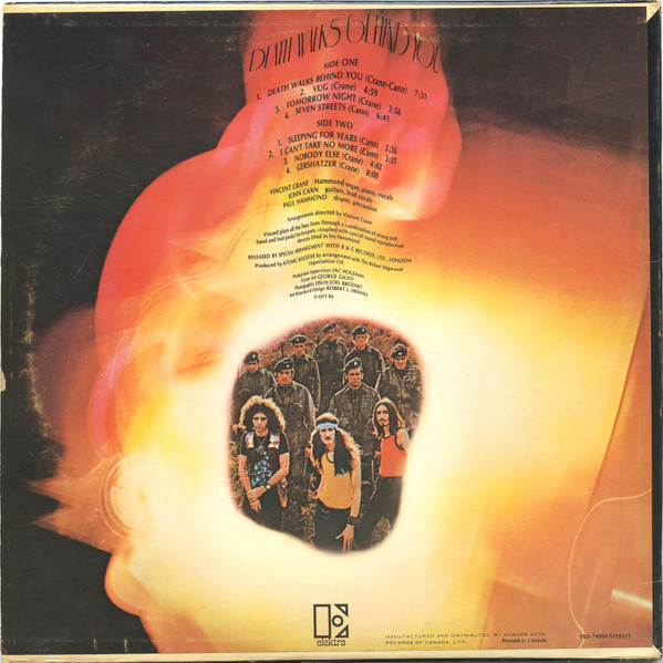 Atomic Rooster - Death Walks Behind You | Elektra (EKS-74094) - 2