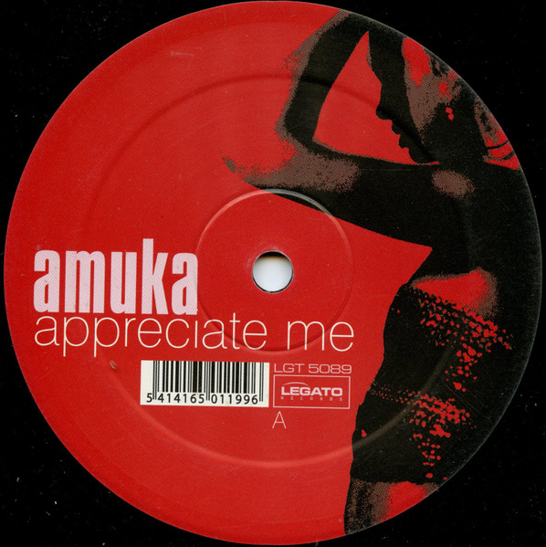 Amuka - Appreciate Me | Legato Records (LGT 5089) - main Amuka - Appreciate Me | Legato Records (LGT 5089) - main