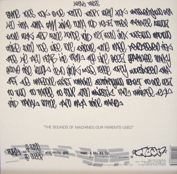 Gescom - The Sounds Of Machines Our Parents Used | Clear (CLR408) - 2