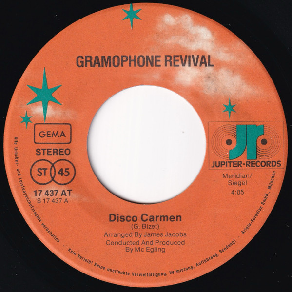 Grammophone Revival - Disco Carmen | Jupiter Records (17 437 AT) - 3