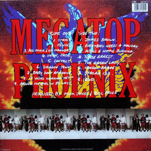 Big Audio Dynamite - Megatop Phoenix | CBS (465790 1)