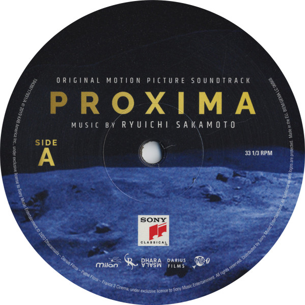 Ryuichi Sakamoto - Proxima (Original Motion Picture Soundtrack) | Milan (19439717931) - 4