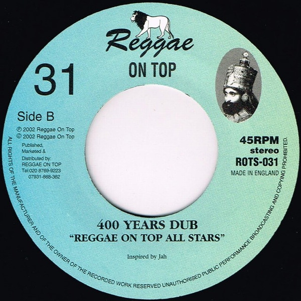 Pablo Diamond - 400 Years | Reggae On Top (ROTS-031) - 2 Pablo Diamond - 400 Years | Reggae On Top (ROTS-031) - 2