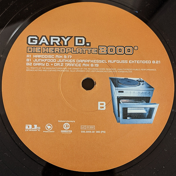 Gary D. - Die Herdplatte 2000° | DJs Present (PIASD 2059) - 4