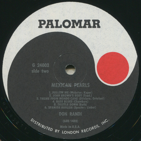 Don Randi - Mexican Pearls | Palomar (G 24002) - 4