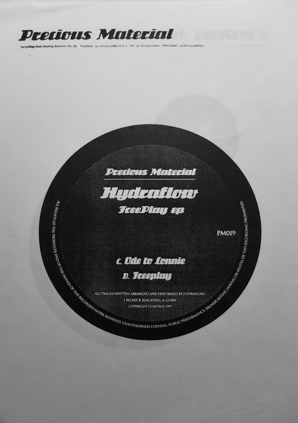 Hydraflow - FreePlay EP | Precious Material (PM 019)