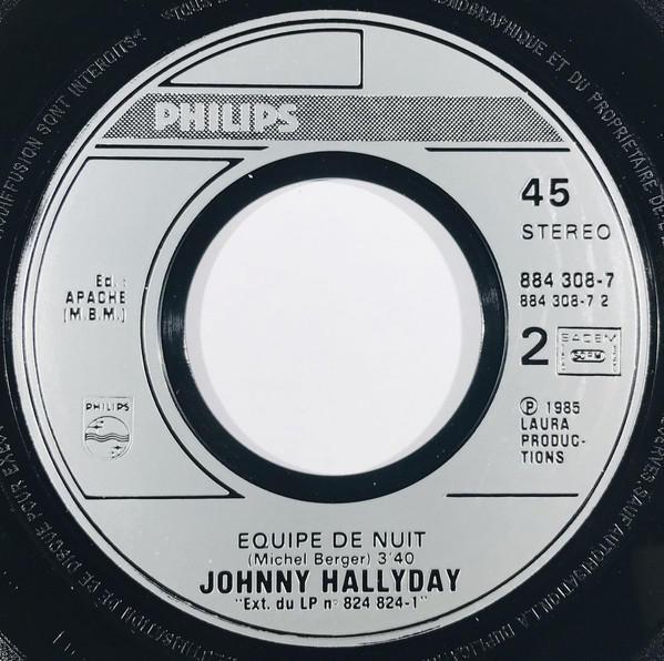 Johnny Hallyday - Quelque Chose De Tennessee | Philips (884 308-7) - 2