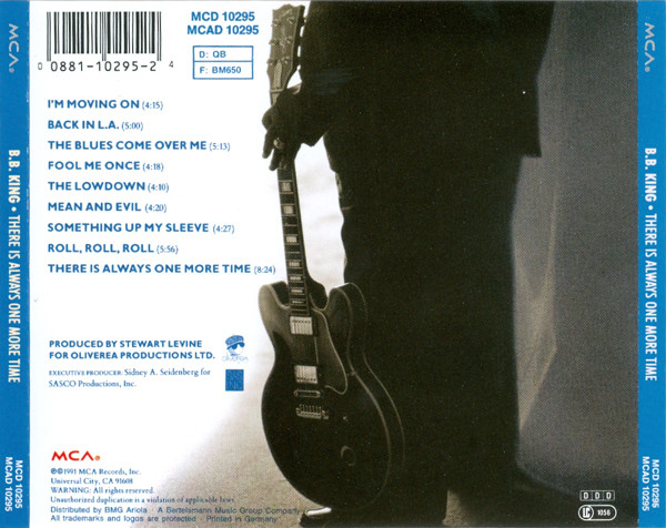 B.B. King - There Is Always One More Time | MCA Records (MCD 10295)