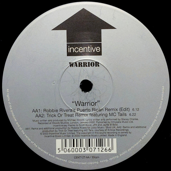 Warrior - Warrior | Incentive (CENT12T) - 4
