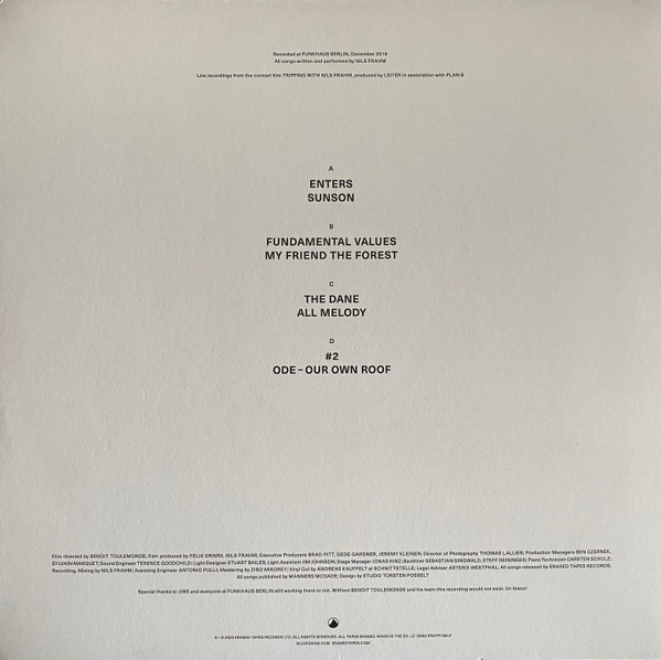 Nils Frahm - Tripping With Nils Frahm | Erased Tapes Records (ERATP136LP) - 2 Nils Frahm - Tripping With Nils Frahm | Erased Tapes Records (ERATP136LP) - 2