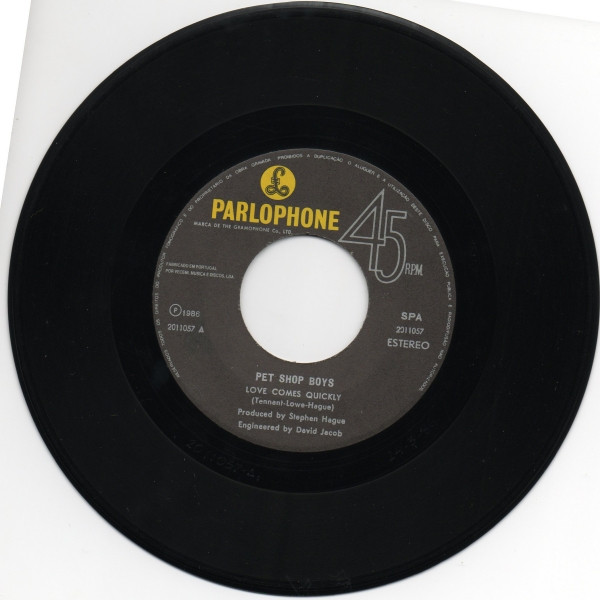 Pet Shop Boys - Love Comes Quickly | Parlophone (2011057) - 3