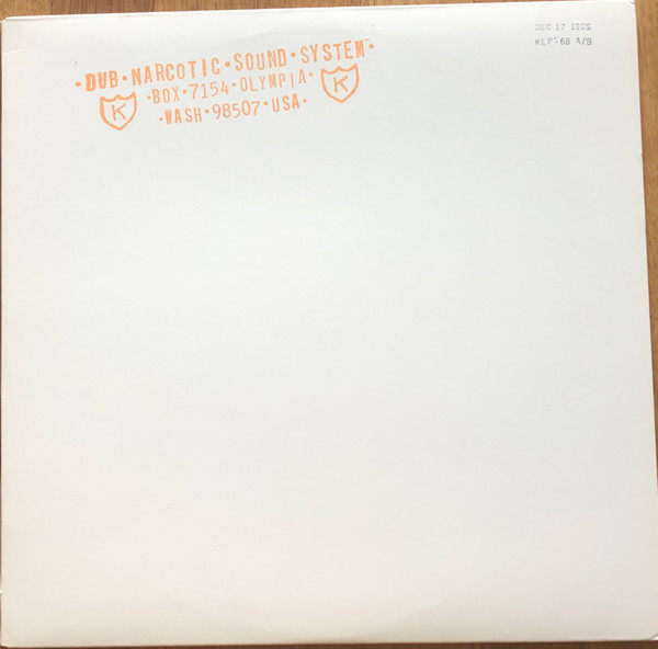 Dub Narcotic Sound System - Bone Dry | K (KLP 068)