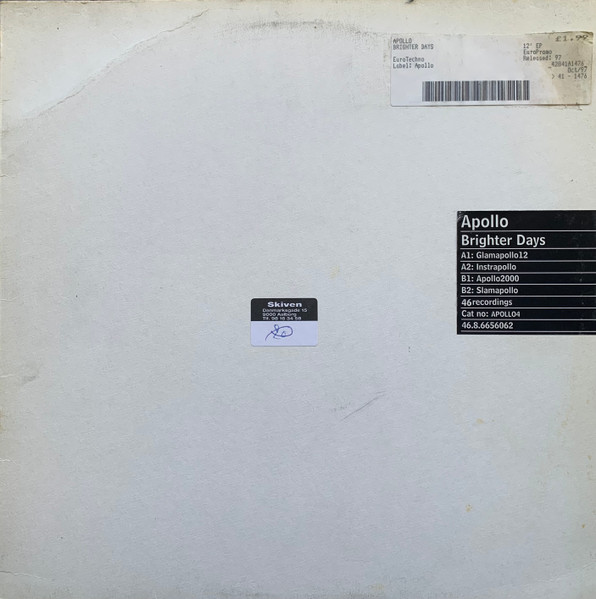 Falcon & Sleepy Present Apollo - Brighter Days | Country Code 46 (APOLLO4) - main Falcon & Sleepy Present Apollo - Brighter Days | Country Code 46 (APOLLO4) - main