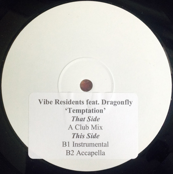 Vibe Residents Featuring DragonFly - Temptation | Stealth Records (STEALTH 01) - main